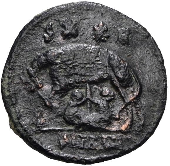Roma, Imperio - Follis — 334 d.C.