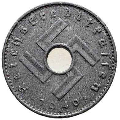 Alemania (Tercer Reich) - 10 Reichspfennig — 1940