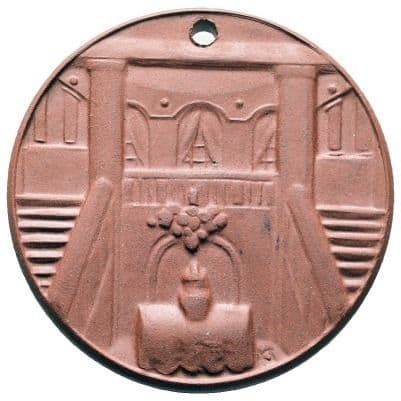 Museo de Porcelana (Meissen, Alemania) - Medalla souvenir — 1986